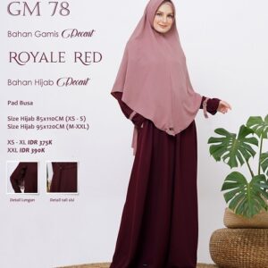 HAITWO GM 078 ROYALE RED M