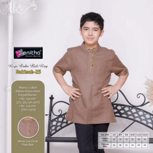 ZENITHA B.SAKINAH 25 COKLAT 9/10