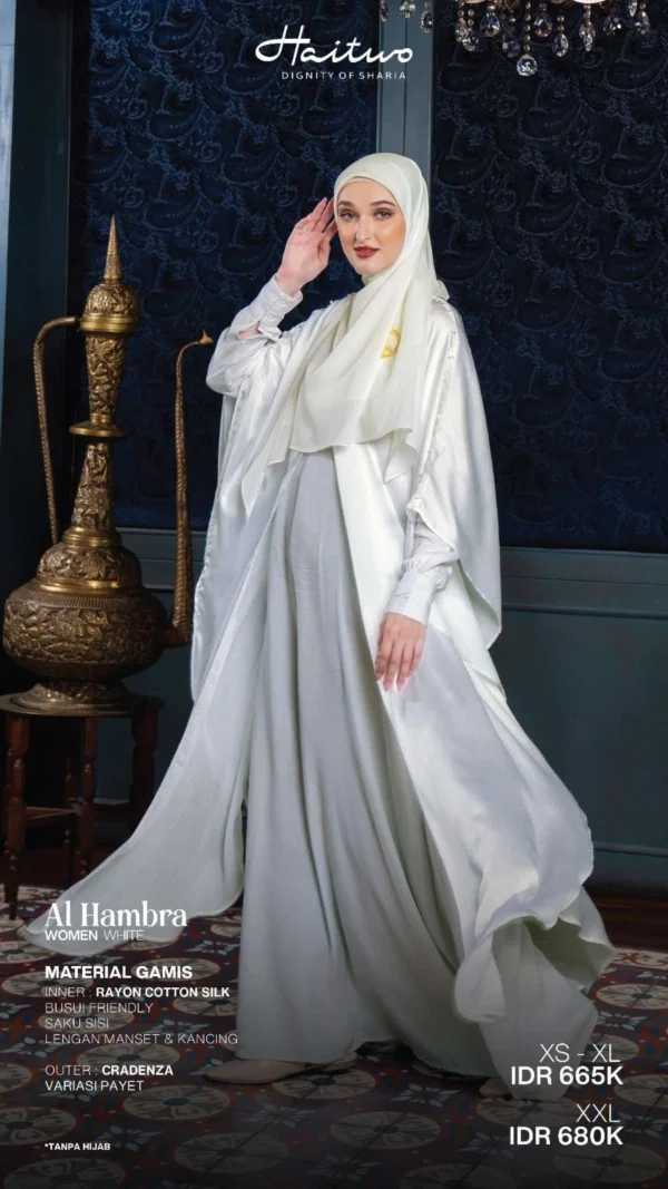 HAITWO AL HAMBRA WOMEN WHITE XL