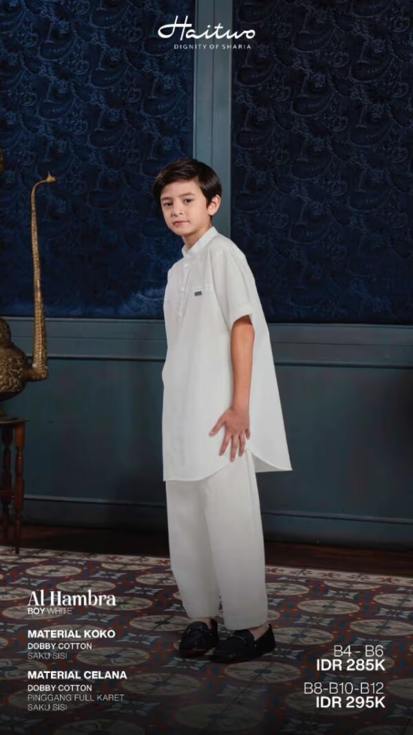 HAITWO AL HAMBRA BOY WHITE B10