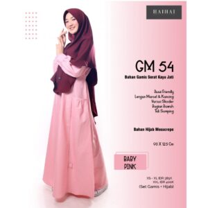 HAITWO GM 54 BABY PINK XXL