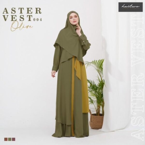 HAITWO ASTER VEST 004 OLIVE XS