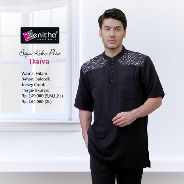 ZENITHA DAIVA HITAM PRIA L