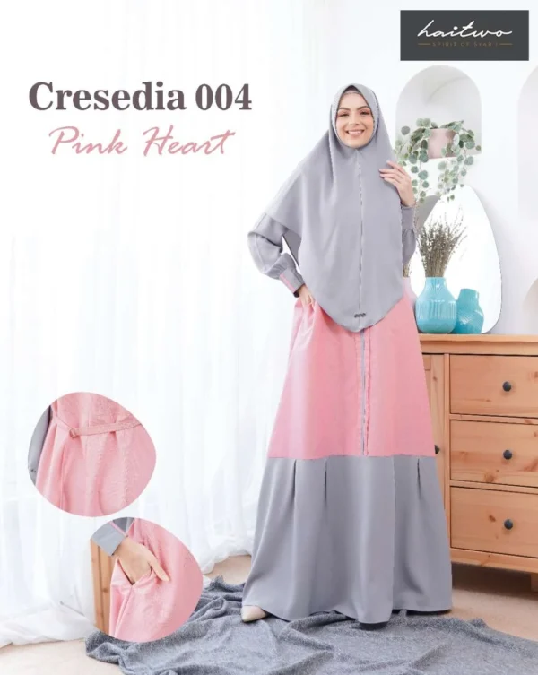 HAITWO CRESEDIA 004 PINK HEART M