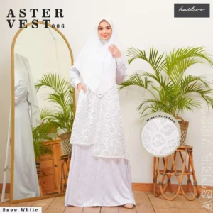 HAITWO ASTER VEST 006 SNOW WHITE M