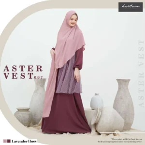 HAITWO ASTER VEST 007 LAVENDER HUES M