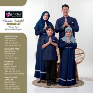 ZENITHA SAKINAH 27P NAVY M