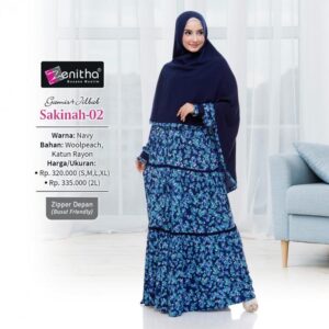 ZENITHA Sakinah 02 Navy L