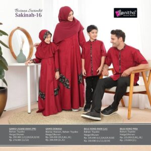 ZENITHA Sakinah 16 Maroon M