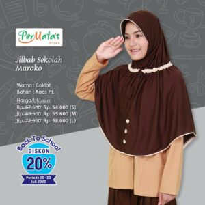 PERMATA Maroko Coklat Pramuka (M)