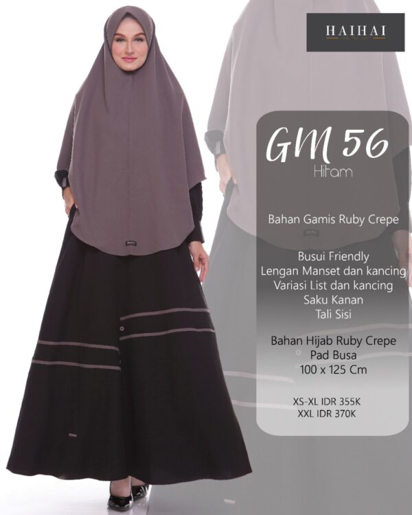 HAITWO GM 056 HITAM XS