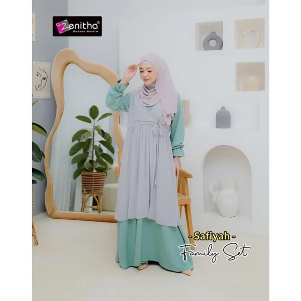 ZENITHA SAFIYAH FAMILY SET TOSCA IBU XS