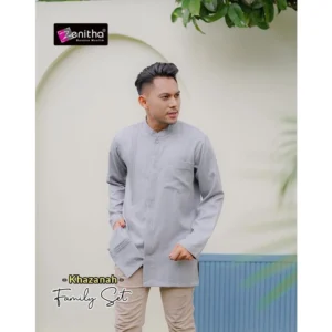 ZENITHA KHAZANAH FAMILY SET GREY DAD L