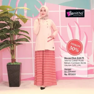 ZENITHA Belia 75 Coklat Muda (L/XL)