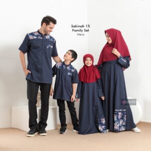 ZENITHA Sakinah 15 Pria Batik Navy M
