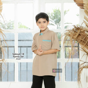 ZENITHA Sakinah 18 Kids Boy Khaki 11/12