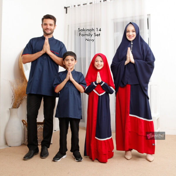 ZENITHA Sakinah 14 Navy S